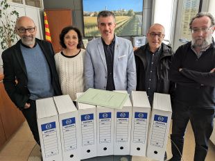 La família Sunyer i Bover cedeix el seu fons documental a Salt