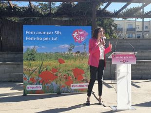 Mei Puig (ERC) presenta candidatura a Sils i defensa la feina feta en el darrer mandat