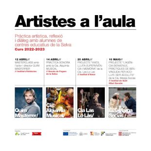 La Selva impulsa per quart any el programa Artistes a l’Aula