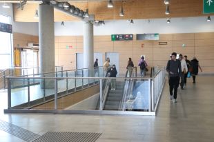 Els usuaris gironins afectats per la incidència del TAV, indignats i resignats