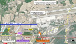 Surt a informació pública l'estudi informatiu de la nova estació del TAV a l'aeroport de Girona