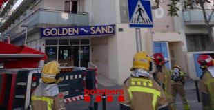 Desallotjat un hotel de Lloret de Mar per un incendi a la cuina