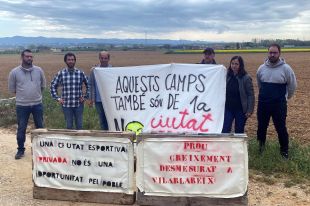 Ecologistes, pagesos i veïns, en contra de la ciutat esportiva del Girona FC a Vilablareix