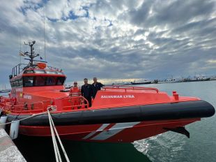 Salvament Marítim jubila la salvamar Castor i presenta la nova embarcació Lyra