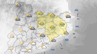 Avís per forts xàfecs aquest cap de setmana a la demarcació de Girona