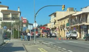 L'incendi en un pis a Bordis obliga a tallar la carretera C-66