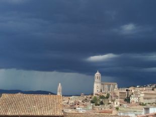 Activat el pla Inuncat davant la previsió de tempestes a Girona el dijous a la tarda