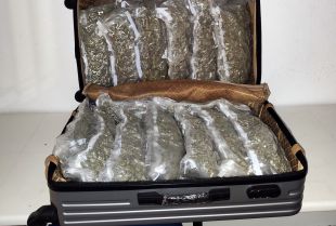 Detingut a la Jonquera per portar 7,2 quilos de marihuana en una maleta al bus direcció París
