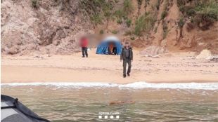 Denunciades dues persones per acampar sense permís en una cala protegida de Tossa de Mar