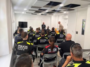 Una quarantena d'agents participen a Palafrugell a la Jornada per a Unitats Canines Policials