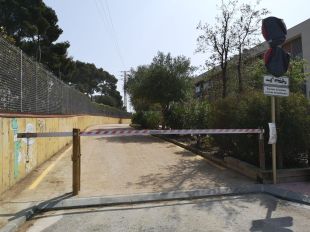 Palamós tanca l'accés motoritzat a cala S'Alguer i la pineda d'en Gori