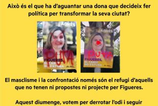 L'alcaldessa de Figueres denuncia per violència masclista insults i amenaces