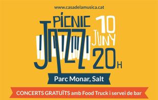 El Pícnic Jazz torna al parc Monar de Salt amb l'actuació de cinc Big Bands formatives de Girona