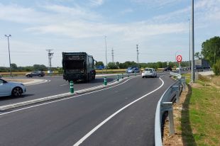 Enllesteixen les obres de millora de l'enllaç de l'AP-7 a Girona Sud a Salt