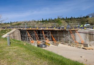 Acaben les obres de reparació a tres ponts de l'N-2 a Sant Julià de Ramis