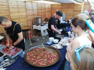 La vuitena Fira de la Gamba de Palamós va vendre 20.000 tiquets de degustació