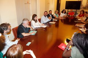 Primera reunió del nou equip de govern de l'Ajuntament de Girona