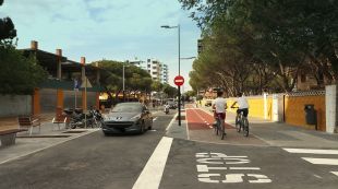 Blanes finalitza la primera fase de reforma de l'avinguda Vila de Madrid
