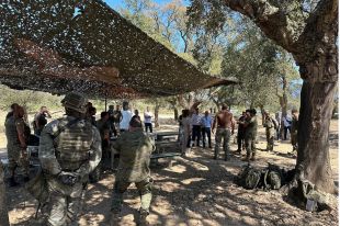 40 soldats ucraïnesos s'estan formant a la base militar de Sant Climent Sescebes