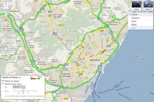 Google Maps oferirà l'estat de les carreteres catalanes en temps real