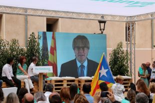 Puigdemont es dirigeix als abstencionistes: ''Catalunya no es defensa amb les mans a les butxaques''