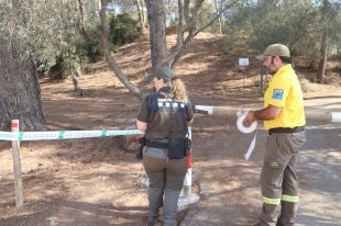 Els Agents Rurals precinten el Montgrí, l'Albera i el Cap de Creus pel risc d'incendi