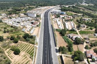 Acaben les obres de millora del tram Tordera-Maçanet de la Selva de l'N-II