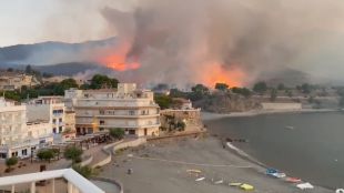 El Bomber voluntari detingut per provocar el foc de Portbou no podrà tornar a exercir