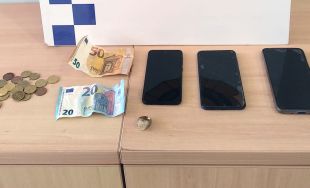 Detingut per robar d'una estrebada una bossa de mà a una veïna de Caldes de Malavella