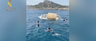 Rescaten cinc persones que van naufragar prop de les Illes Medes