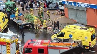 Tres dones ferides, una molt greu, per l'accident d'una carrossa a Puigcerdà