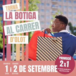 Mig centenar d'establiments participaran a la Botiga al Carrer d'Estiu d'Olot
