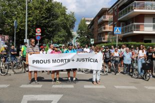 Record a la ciclista morta a Girona i petició d'enduriment de les penes en aquests casos