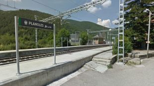 Interrompuda la circulació de l'R3 entre Ripoll i Planoles
