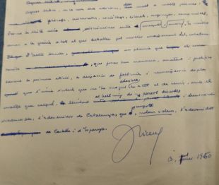 La UdG incorpora a la biblioteca els manuscrits de Jaume Vicens Vives