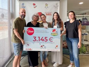 Gelati Dino recapta 3.145 euros en la lluita contra el càncer infantil amb un gelat solidari