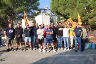 Primer dia de vaga dels treballadors de l'empresa Llansà pel ''bloqueig'' del conveni