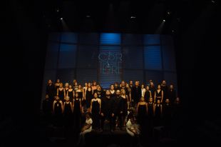 La companyia banyolina Cor de Teatre, pregoners de la Festa Major de Sant Martirià