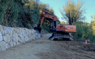 Girona reprèn els treballs de connexió del carril bici de Pont Major a Campdorà