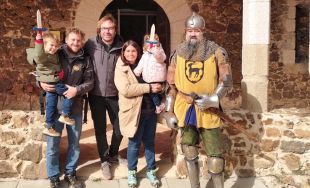 El castell de Montsoriu rep el visitant 150.000 amb una celebració apadrinada per Quim Masferrer