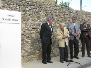 Avinyonet de Puigventós dedica un carrer al doctor Moisès Broggi