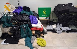 Dos detinguts a Puigcerdà que tenien articles falsificats per valor d'uns 670.000 euros