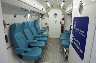 La cambra hiperbàrica de l'hospital de Palamós arriba a 25.000 sessions en 13 anys