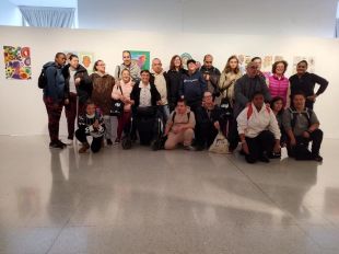 La Casa de Cultura de Girona acull una exposició d'una entitat que treballa amb discapacitats