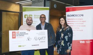 Una APP de seients buits d'avió ''last minute'' guanya la 12a Mostra d'Emprenedors de Girona
