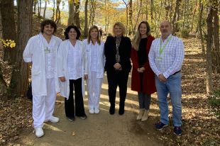 L'hospital d'Olot inaugura el bosc dels Tres Roures amb un itinerari adaptat i inclusiu