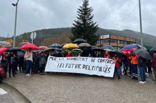 Protesta a Comforsa per reclamar agilitat en la gestió per garantir la viabilitat de l'empresa