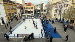 Blanes inaugura la pista de gel sintètic de 200 metres quadrats