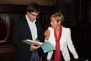 Puigdemont es compromet a crear una comissió pel nou Hospital Josep Trueta després d'estiu 