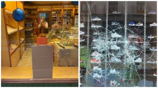 Una discussió a la Bisbal d'Empordà acaba amb destrosses en tres establiments